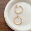 Nuevos Pendientes Irregulares para Mujer, Estilo Europeo y Americano, Pendientes Exagerados Modernos y Personalizados, Diseño Nicho, Pendientes de Estilo Frío de Alta Gama
