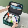 Bolsa Médica Portátil bolsa de medicina portátil bolsa de emergencia bolsa impermeable para guardar medicamentos bolsa de viaje de primeros auxilios bolsa de prevención de epidemias bolsa de medicamentos