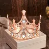 Accesorios de Corona de Ramo de Flores, Coronas de Cumpleaños para Decoración de Pasteles, Adornos de Perlas, Tocados de Novia, Fiesta Transfronteriza