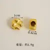 Suministrado directamente por el fabricante: Accesorios para Joyería DIY de Oro Arena Vietnamita, Tetera de Trébol de Cuatro Hojas, Conejo Lindo Personalizado, Venta al por Mayor de Joyería Pequeña de Yiwu