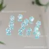 Flores de cerejeira cortadas transparentes de verão, luxo leve, de alta qualidade, brincos elegantes com diamantes nus únicos e requintados, acessórios de ouvido requintados