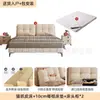 Cama Matrimonial Moderna Simple de Tela Técnica Minimalista Italiana para Dormitorio Principal Tapizada Cama Grande Gris de Alta Calidad Lujo Ligero Cama de Boda 1.8 Metros