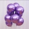 Atacado 12 polegadas 2.8g cor metálica balões de látex festa de aniversário decoração de casamento balões 50 pc/pack