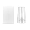 Raspador de selo de unha conjunto de 2 peças silicone transparente selo faixa de cabeça raspador ferramenta de transferência de pintura a óleo para impressão atacado