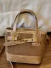Bolsa de mão de nicho de luxo leve transfronteiriça feminina novo estilo outono 2026 bolsa de balde moderna bolsa de ombro único transversal texturizada