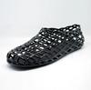 Zapatos Planos Cómodos de Corte Bajo, Zapatos de Mujer de Tacón Bajo Fino, Sandalias Cerradas Perforadas de Cristal para Exteriores Casuales, Zapatos de Verano para Mujer