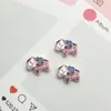 Ano Novo do Cavalo Desenho Animado Pônei Cardigã Suéter Botões Decorativos DIY Feitos à Mão Criança Divertido Riqueza Instantânea Botões Fofos