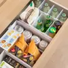 Gabinete de Cocina Estilo Japonés Caja de Almacenamiento en Ángulo Recto Organizador de Escritorio para Cosméticos y Mascarillas Caja Multifuncional con Cajón Divisor Extensible