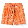 [Comercio Exterior Transfronterizo] Flor de Anacardo Americana Hawaiana Calle Principal Deportivos Pareja Pantalones Cortos para Hombre Fitness Cinco Puntos