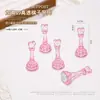 Soporte de Exhibición de Base de Madera para Uñas Artísticas, Base Magnética para Puntas de Práctica de Uñas, Soporte para Uñas, Soporte con Forma de Pieza de Ajedrez