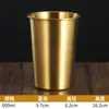 Taza de cerveza de acero inoxidable 304, taza de jugo, taza resistente a caídas, taza portátil de una sola capa comercial, taza para café, bebida fría, taza para enjuague bucal