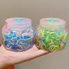 Gomas para el Cabello de Niñas, Bandas de Goma Coloridas y Lindas para Coletas, Trenzas y Peinados Retorcidos