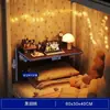 Escritorio de Cama, Dormitorio de Estudiantes Universitarios, Litera Superior, Litera Inferior, Mesa Pequeña, Mesa Perezosa, Mesa Económica para Laptop de Dormitorio