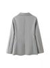 Viento europeo y americano transfronterizo explosiones de AliExpress comercio exterior al por mayor para mujer en stock traje chaqueta con cinturón