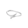 Anillo de Ala de Ángel para Mujer, Anillo Simple de Temperamento, Anillo de Moda Ajustable, Accesorios de Mano Frescos de Nicho