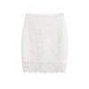Saia de Renda Sexy Desejo Puro Feminina Nova Cintura Alta Slim Fit Emagrecedora Temperamento High-End Saia de Quadril Saia Curta