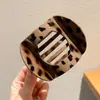 Pinza Ovalada de Alto Gama Estilo Coreano para Mujer, Pinza Grande de Pato para la Parte Posterior de la Cabeza, Pinza Simple Mate, Accesorio para el Cabello, Pasador, Pinza de Garra