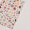 Tomoni finas y resistentes pegatinas para uñas populares lindas pegatinas para uñas fábrica al por mayor japonés otoño Maillard 3427