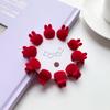 Pinza Pequeña de Terciopelo para Mujer Otoño e Invierno Estilo ins Flequillo Horquilla Diadema Horquilla Lateral Clip Pequeño Coreano de Alta Gama Tocado
