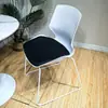Sillas para Conferencias de Capacitación, Sillas de Oficina Simples Apilables, Sillas de Negociación con Respaldo, Sillas de Plástico para Ocio, Sillas de Oficina Simples