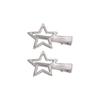 Y2k Estilo Metal Dulce Cool Flequillo Lateral Pinza para el Cabello Estrella Avanzada Pinza de Pico de Pato Tocado Dulce Cool Pinza para el Cabello Combinable