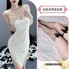 Lingerie sexy pulseira sexy nightdress quente see-through fino off-free pijamas paixão puro desejo pequeno peito uniforme 2424