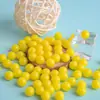 Perla de Imitación Perlas de Caramelo No Porosas Perlas de Plástico Accesorios de Bricolaje para Niños Accesorios para Joyería Perlas Material Ecológico