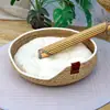 Cama de Gato de Ratán, Esterilla para Dormir de Gato, Esterilla de Verano, Cama Resistente al Desgaste Tejida de Paja para Mascotas, Rascador para Gatos, Esterilla Integrada para Mascotas