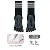 Nuevos Calcetines de Yoga de Dedos Divididos para Otoño e Invierno Calcetines Antideslizantes Profesionales para Pilates para Mujer de Media Pantorrilla Calcetines Deportivos para Fitness Baile de Cinco Dedos