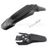 Adecuado para Motocicleta Eléctrica Qingfeng Sur-Ron Guardabarros Juego Completo de Combinación Guardabarros Delantero y Trasero de Fibra de Carbono