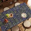Mantel Estilo Graffiti, Impermeable al Aceite, Impermeable, Resistente al Calor, Tacto de Alta Gama, Nuevo Modelo 2025, Mantel Aislante de Mesa de Lujo Ligero