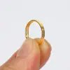 Metal Ferro Anel Duplo Chaveiro Fivela DIY Acessórios de Joia Anel Aberto Anel de Conexão Chave Anel Duplo