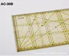 Régua de Patchwork para Costura DIY de Acrílico com Formato Vazado, Gabarito de Costura, Régua de Patchwork para Quilting, Ferramenta de Borda para Patchwork, Conjunto de 6 Peças
