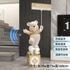 Fuente de fábrica Oso de peluche creativo Adornos de suelo Apertura de nueva tienda Negocio animado Enviar a casa de amigos regalos de inauguración