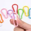 Accesorios para Joyería DIY Calabaza Pintada de Colores Mosquetón de Aleación Hebilla de Resorte Hebilla de Escalada Gancho para Colgante de Llavero