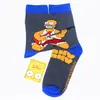 Calcetines de Algodón Personalidad Nuevo Puso Uno Tubo Medio Calcetines de Anime Calcetines de Algodón para Hombre Adulto Fabricantes de Calcetines para Hombre Calcetines de Algodón de Dibujos Animados de Moda para Hombre