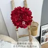 Flores Artificiais de Hortênsia para Casamento, 136 Peças, Flores Falsas de Hortênsia Luna para Decoração de Casamento, Arranjo de Corredor e Arranjos Florais