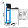 Carretilla Elevadora Portátil Eléctrica, Carretilla Elevadora Totalmente Automática, Elevador Móvil, Camión de Movimiento Hidráulico Pequeño, Herramienta de Descarga