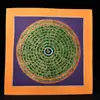 25cm Thangka do Mantra de Seis Caracteres Pintado à Mão Material DIY Cópia Pintura de Pendurar Decoração Pintura para Adultos Colorir Thangka