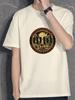 Camiseta Masculina de Manga Curta de Algodão Puro de Verão Marca Trbottomy Versátil para Casal Camiseta Masculina Exportação Camiseta Básica Personalização de Logo