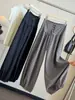 Elegantes pantalones de pierna ancha con botones, cintura alta y pliegues para mujer, estilo otoño, corte relajado, adelgazantes, pantalones tipo linterna casual