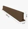 Tira Impermeable de Silicona para Baño, Cubierta Impermeable para Ducha, Sello Inferior para Puerta de Ducha, Protector contra Salpicaduras para Ducha, Separación de Seco y Húmedo