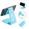 Suporte Dobrável Duplo Preguiçoso para Celular e Tablet, Suporte Criativo Dobrável Duplo para Transmissão ao Vivo, Suporte de Mesa para Celular para Uso em Transmissão ao Vivo