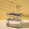 Bebedouro automático para gatos com circulação de água, bebedouro de água corrente, tigela de água para gatos e cães, comedouro, a primeira geração de pelo
