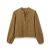 Top Elegante de Manga Larga con Bordado Hueco Estilo Europeo y Americano Transfronterizo 2026 Nueva Moda para Mujer Venta al por Mayor 8741085