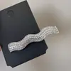 Presilha de Bico de Pato com Strass, Presilha Doce e Descolada para Franja, Presilha Lateral para Cabelos Soltos, Grampo de Cabelo Estilo Minimalista, Presilha de Cabelo Europeia e Americana da Moda