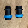 Válvula de derivación de banda suave Conector de manguera de agua para riego agrícola Conector de interruptor de tubería de PE para rociador de riego por goteo Accesorios de válvula de paso recto