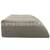 Nueva almohada inflable de PVC flocado gris para piernas, cojín, almohada inflable para sofá para mejorar la circulación sanguínea, cojín inflable para pies