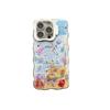 Funda de dibujos animados Blu-ray Rich and Rich para iPhone 16promax, Apple 15/14, soporte para 13pro, para mujer