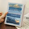 Álbumes de Fotos Pequeños de 55 pulgadas 6 pulgadas Cuatro, Álbumes Conmemorativos de Gran Capacidad, Almacenamiento de Postales Fotográficas de 5 pulgadas, Fotos de Registro de Viajes